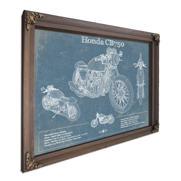 Honda CB750 Motorcycle Patent Print