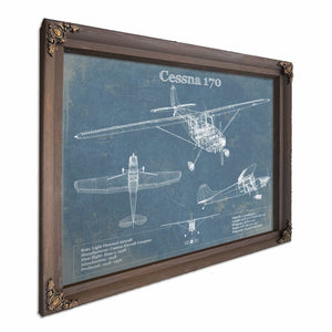 Cessna 170 Original Blueprint Art