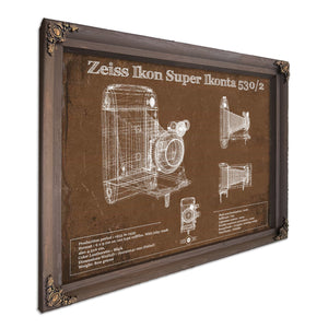 Zeiss Ikon Super Ikonta 530/2 Camera Patent Print