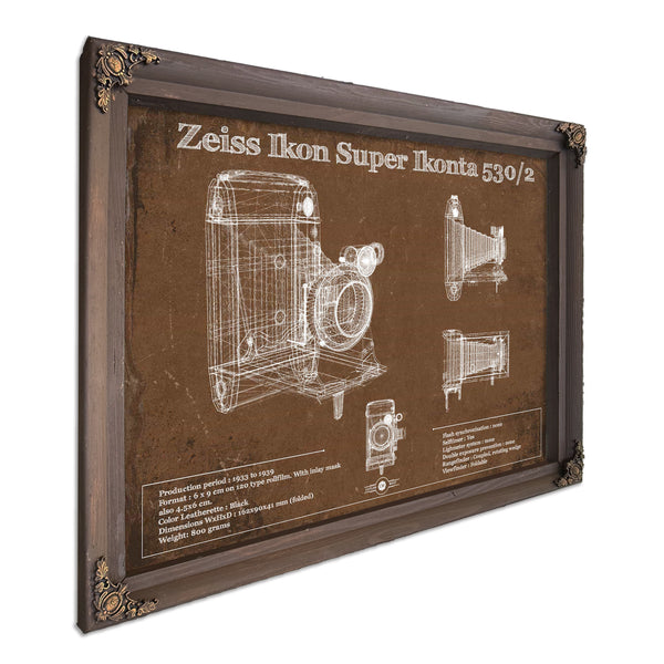 Zeiss Ikon Super Ikonta 530/2 Camera Patent Print