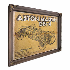 Aston Martin DBR4 Formula One Race Car Print