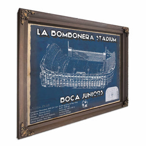Boca Juniors F.C - La Bombonera Stadium Soccer Print