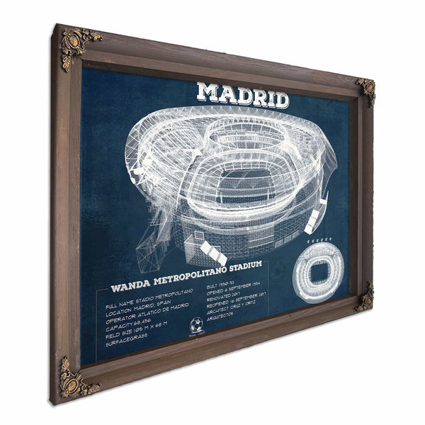 Atlético Madrid FC Wanda Metropolitano Stadium Soccer Print