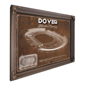 Dover International Speedway NASCAR Race Track Print