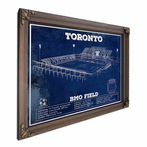 Toronto F.C. - BMO Field Vintage MLS Soccer Print