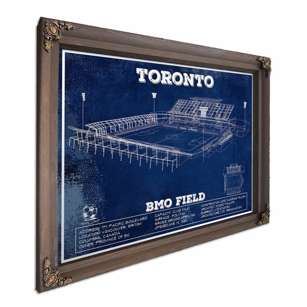 Toronto F.C. - BMO Field Vintage MLS Soccer Print
