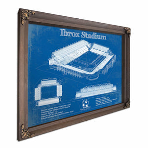 Rangers Football Club Ibrox Stadium Soccer Print