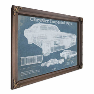 Chrysler Imperial 1971 Vintage Car Print