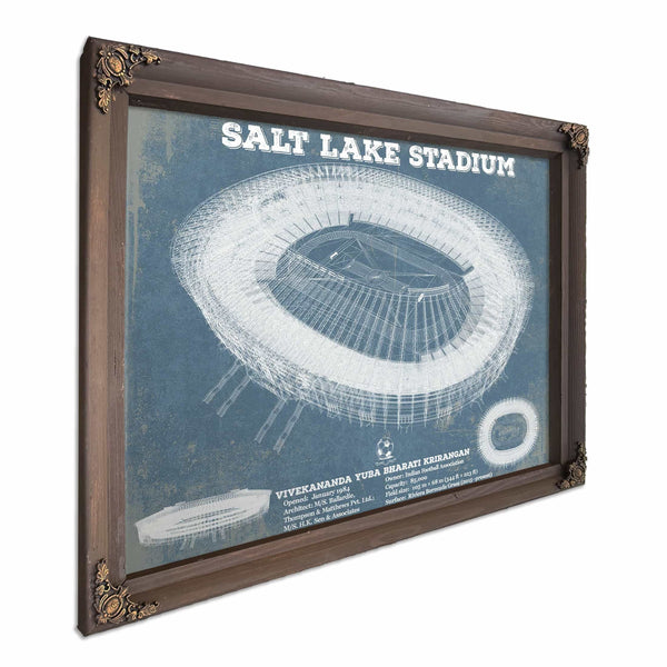 India national football team - Salt Lake Stadium Soccer Print