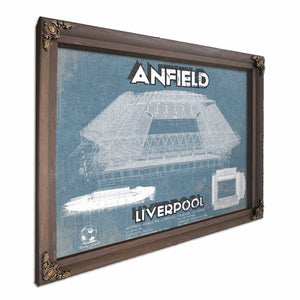 Liverpool F.C - Anfield European Football / Soccer Team Color Print