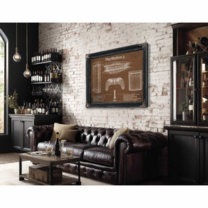 Playstation 5 Blueprint Original Wall Art