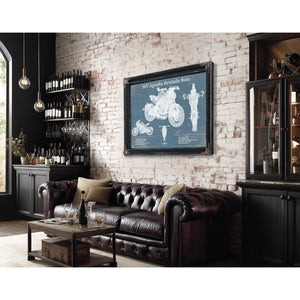 Mv Agusta Brutale 800 Blueprint Motorcycle Patent Print