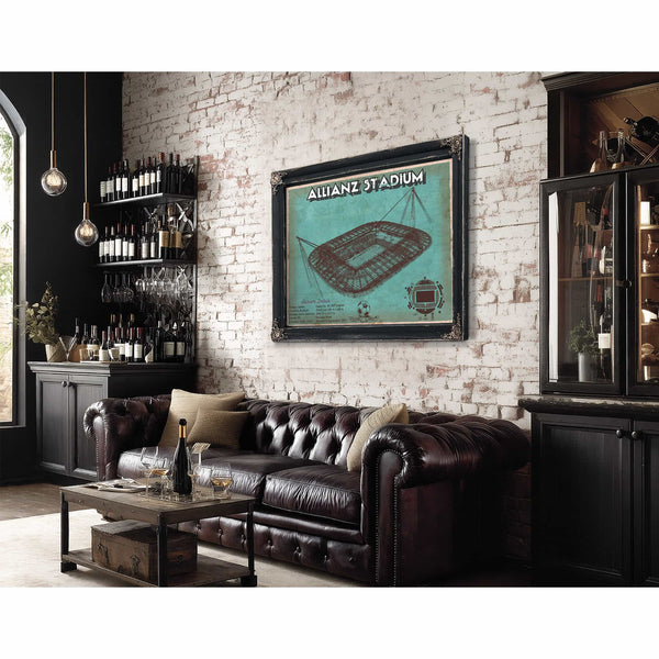 Juventus Football Club Allianz Stadium Stadium Soccer Team Color Print