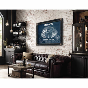 Toronto Blue Jays Rogers Centre Vintage Baseball Fan Print