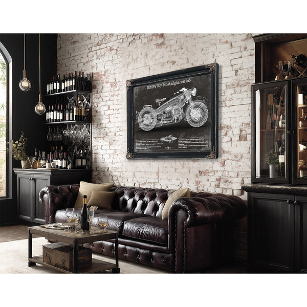 BMW R7 Nostalgia 2020 Blueprint Motorcycle Patent Print