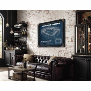 Paris Saint-Germain FC - Parc des Princes Stadium Soccer Print