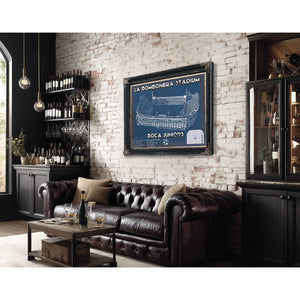 Boca Juniors F.C - La Bombonera Stadium Soccer Print