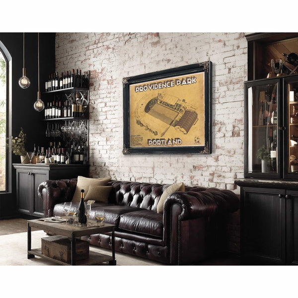 Portland Timbers F.C. - Providence Park Vintage MLS Soccer Print