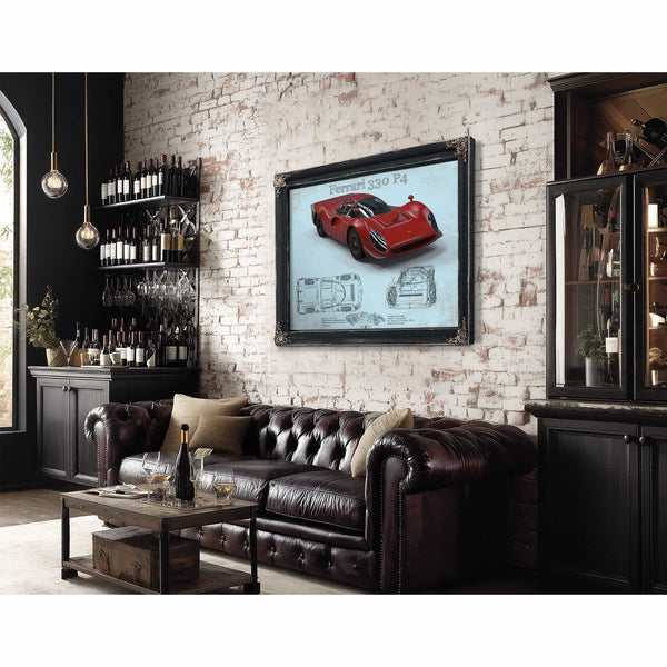 Ferrari 330 P4 Vintage Sports Car Print