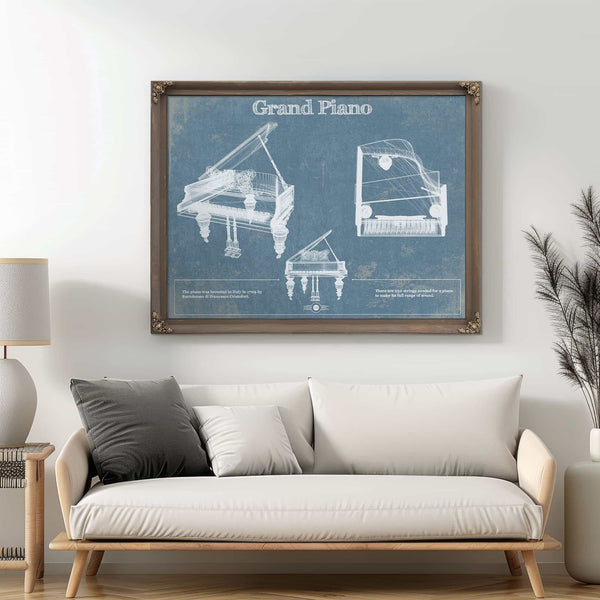 Grand Piano Blueprint