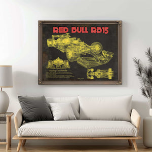 Red Bull RB15 2019 Formula One Race Car Print