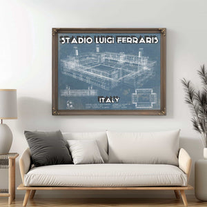 Genoa C.F.C. Italy Football Stadio Luigi Ferraris Stadium Soccer Print