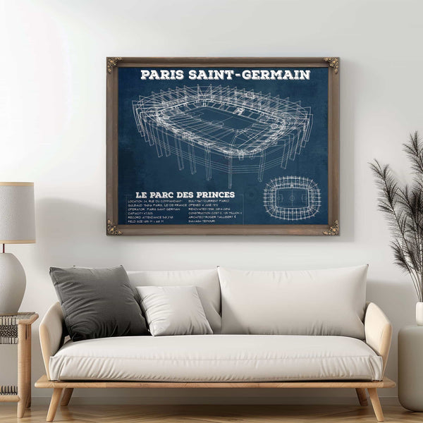 Paris Saint-Germain FC - Parc des Princes Stadium Soccer Print