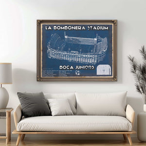 Boca Juniors F.C - La Bombonera Stadium Soccer Print