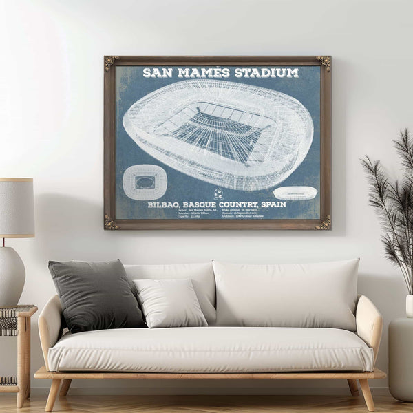 Athletic Bilbao - San Mamés Stadium Soccer Print
