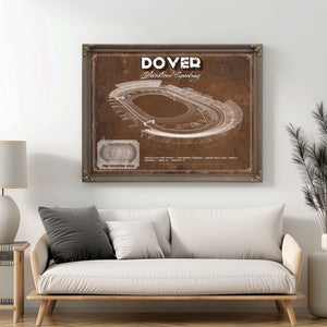 Dover International Speedway NASCAR Race Track Print