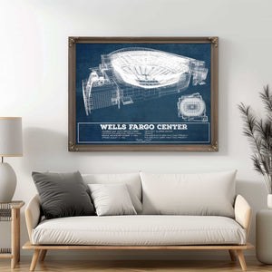 Philadelphia Flyers Wells Fargo Center Philadelphia Seating Chart - Vintage Hockey Print