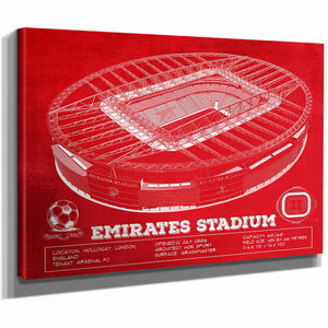 Arsenal Football Club - Emirates Stadium Soccer Print