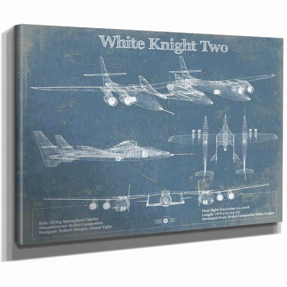 Scaled Composites White Knight Two (WK2) Original Blueprint Art