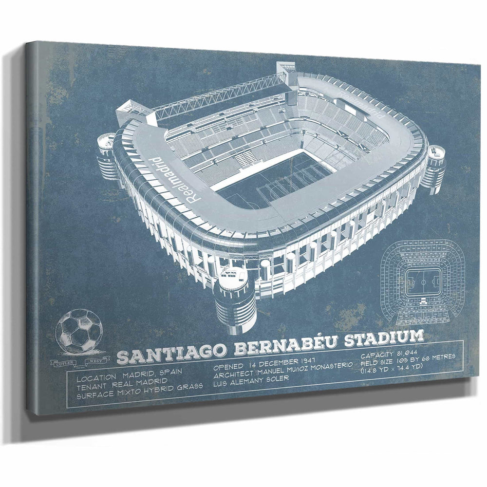 Real Madrid Football Club Santiago Bernabeu Stadium Soccer Print