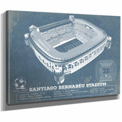 Real Madrid Football Club Santiago Bernabeu Stadium Soccer Print
