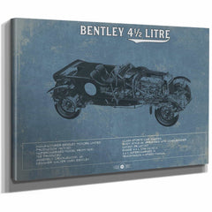 Bentley 4½ Litre Vintage Car Print