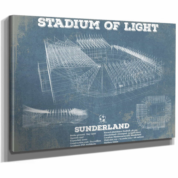 Sunderland AFC Stadium Of Light Soccer Print