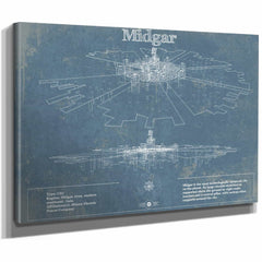 Final Fantasy Midgar Blueprint