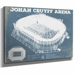 AFC Ajax FC Johan Cruyff Arena Soccer Print