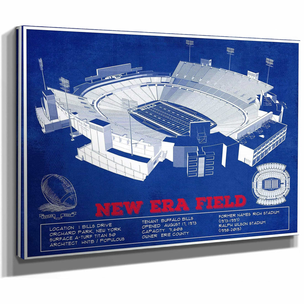 New Era Field Buffalo Bills Team Color