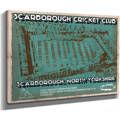 Scarborough Cricket - Vintage Cricket UK Print