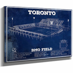Toronto F.C. - BMO Field Vintage MLS Soccer Print