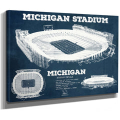 Michigan State Spartans - Spartan Stadium Vintage Football Team Art