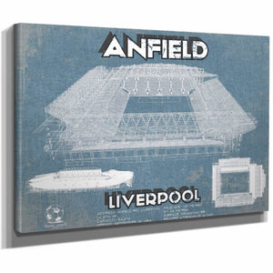 Liverpool F.C - Anfield European Football / Soccer Team Color Print