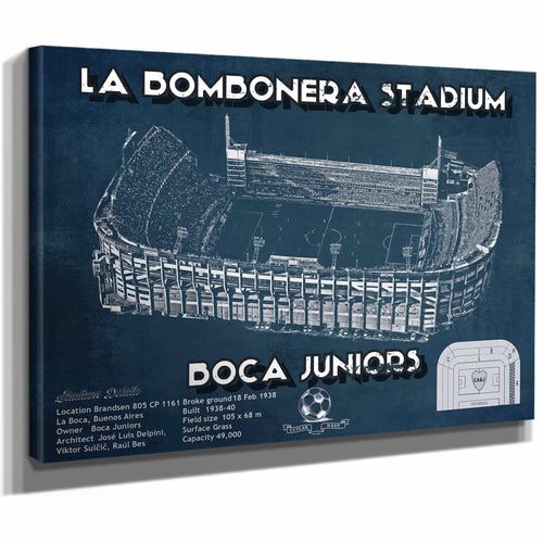 Boca Juniors F.C La Bombonera Stadium Soccer Print 2