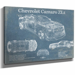 Chevrolet Camaro ZL1 Original Vintage Car Print