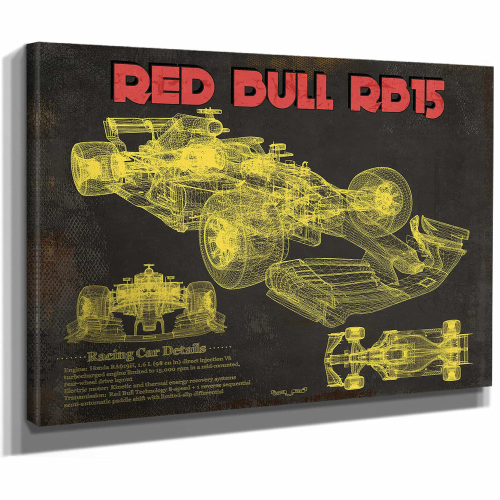 Red Bull RB15 2019 Formula One Race Car Print