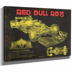 Red Bull RB15 2019 Formula One Race Car Print