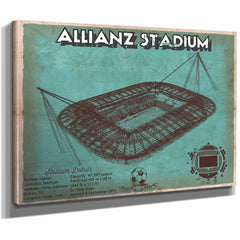 Juventus Football Club Allianz Stadium Stadium Soccer Team Color Print