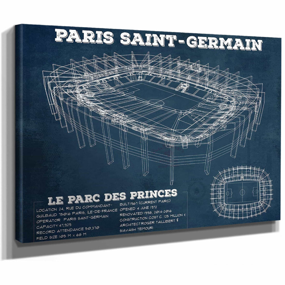 Paris Saint-Germain FC - Parc des Princes Stadium Soccer Print